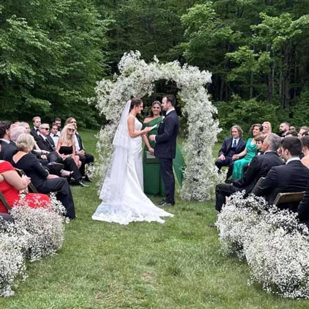 A wedding in Mt Tremper NY